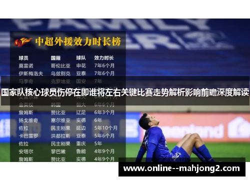 国家队核心球员伤停在即谁将左右关键比赛走势解析影响前瞻深度解读 国家队核心球员伤停在即谁将左右关键比赛走势解析影响前瞻深度解读